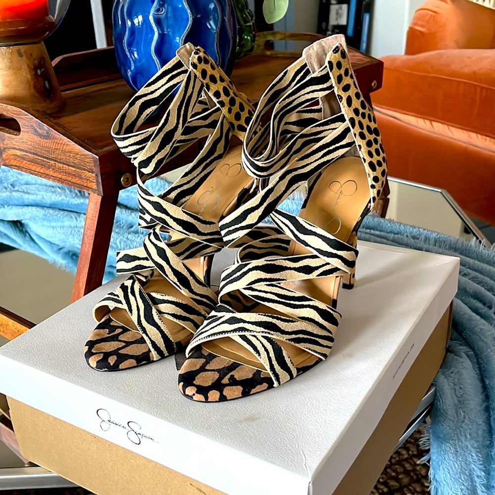 Jessica Simpson Strappy Heels